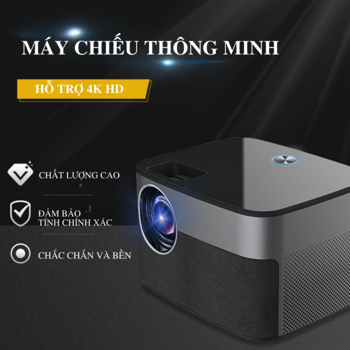 Máy Chiếu Cao Cấp 4K KP980, Chính hãng KAW, Tự động căn chỉnh, Độ sáng độ nét cao, Bảo hành 12 tháng