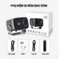 Máy chiếu mini KAW K670 chất lượng hình ảnh 4K, Độ sáng lớn, Kết nối điện thoại, Laptop