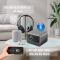 Máy chiếu mini KAW KP960 chất lượng hình ảnh 4K, Độ sáng lớn, Độ phân giải FULL HD 1080p, Kết nối đa thiết bị