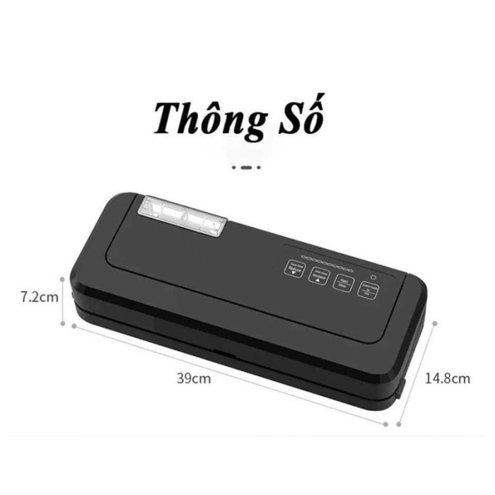 Máy hút chân không thực phẩm P280 P290, Không kén túi hút khô và hút ướt