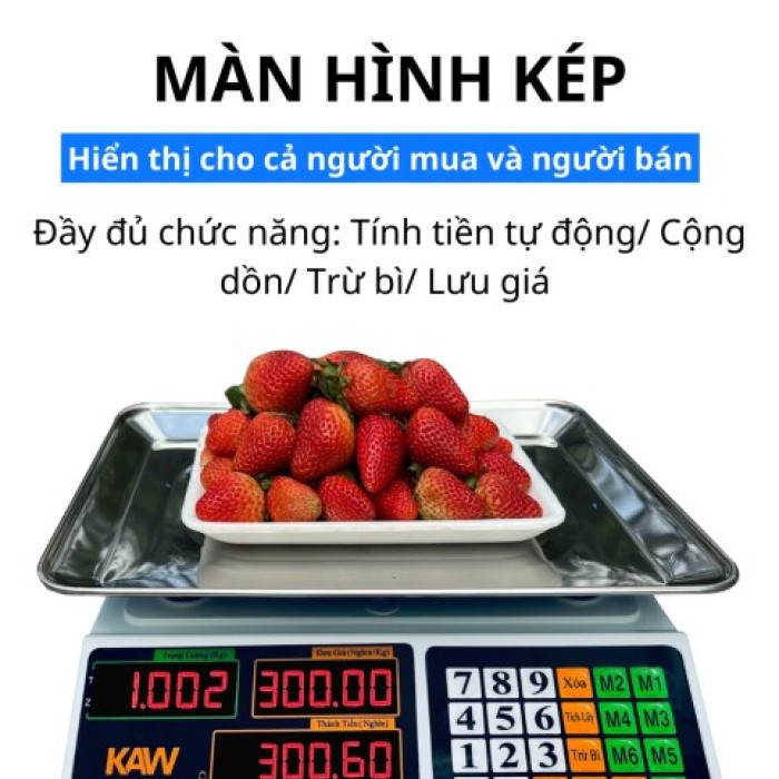 Cân điện tử tính tiền, Phù hợp cửa hàng, siêu thị, chợ, Nâng cao hiệu quả kinh doanh