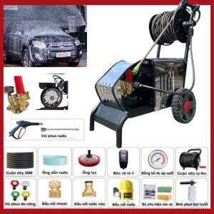 Máy Rửa Xe Cao Áp KAW K333Z Công Suất 4000W – Sức Mạnh Vượt Trội, Đánh Bay Vết Bẩn Cứng Đầu