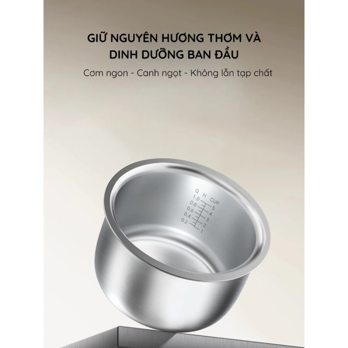 KAW Smart Rice 3L - Nồi Cơm Điện Tử Đa Năng - Công Nghệ Fuzzy Logic