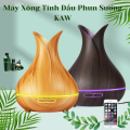 Máy Xông Tinh Dầu Phun Sương Hình Búp Sen KAW 400ml – Kèm Remote Điều Khiển