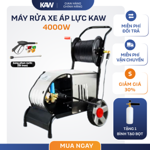 Máy Rửa Xe Cao Áp KAW K333Z Công Suất 4000W – Sức Mạnh Vượt Trội.