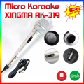 Micro Karaoke KAW XINGMA AK-319 Jack 3.5 | Mic Karaoke Có Dây – Chống Hú 