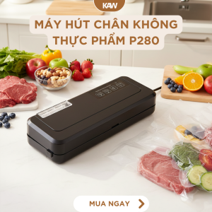 Máy hút chân không thực phẩm P280 P290, Không kén túi hút khô và hút ướt