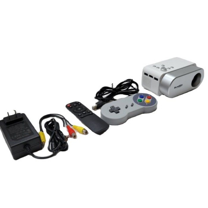 Máy Chiếu Mini KAW Budplus V1 1080P – Âm Thanh HiFi, Kèm Tay Cầm Chơi Game