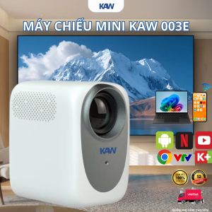Máy Chiếu Mini KAW 003E Full HD 1080P – Android 9.0, Wifi Bluetooth