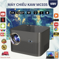 Máy Chiếu KAW MC035 – Full HD 1080P, Android, Loa HIFI 10W, 650 Lumens, Short Throw