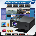 Máy Chiếu Android KAW Nano X6 Full HD 1080P – 400 ANSI, Auto Focus, Auto Keystone, Xoay 360°, Android 11