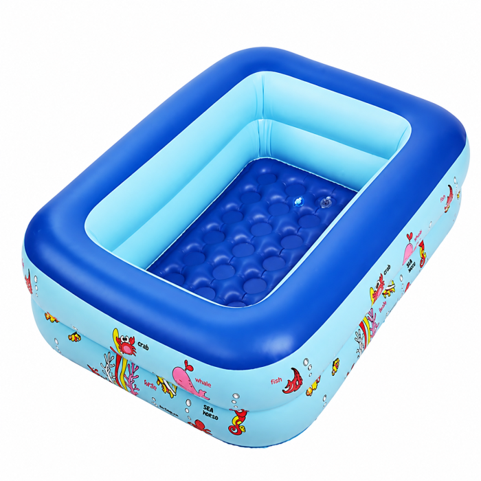 Bể Bơi Phao 130cm Cho Bé Giá Rẻ, An Toàn, Đáy Chống Trượt