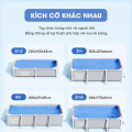 Bể Bơi Lắp Ghép Khung Kim Loại 3.0m Màu Ghi Siêu Bền, Chính Hãng, Giá Tốt 
