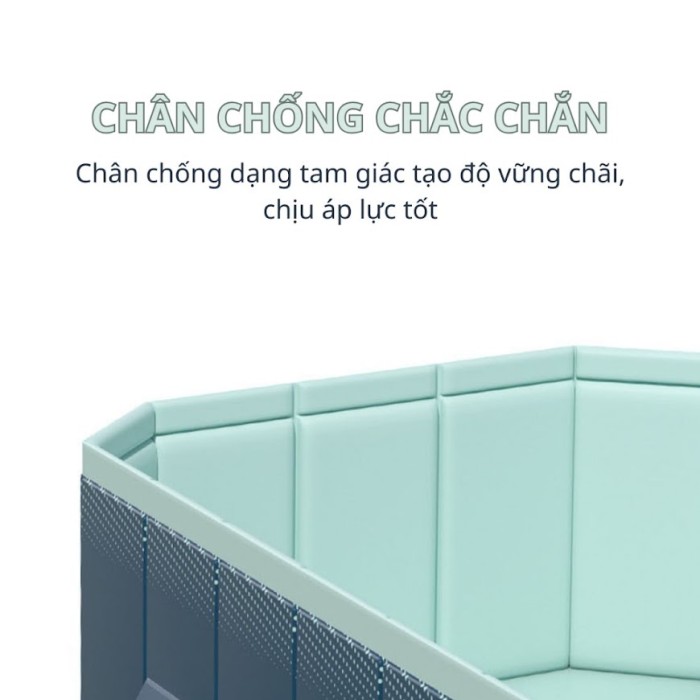 Bể Bơi Tự Động 1m8 Màu Xanh, Bơm Siêu Tốc, An Toàn, Chính Hãng