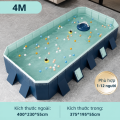 Bể Bơi Tự Động 4m Màu Xanh Khổng Lồ, Giá Tốt Nhất, Bơm Hơi 1 Chạm Siêu Tốc