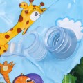 Bể Bơi Phao Hình Chữ Nhật 130cm Xanh Trắng, Đáy Chống Trượt, Giá Tốt, Đa Năng