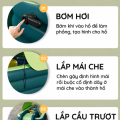 Bể Bơi Phao 3m Có Mái Che Màu Vàng Cao Cấp, Dày Dặn Giá Tốt, Chống Nắng 