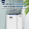 Máy Hút Ẩm Lọc Không Khí KAW-K12L Dual Inverter 12L Giá Tốt, Tiết Kiệm Điện, Lọc Không Khí Đa Năng