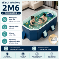 Bể Bơi Tự Động 2m6 Màu Xanh Hồ Thông Minh, Giá Tốt Nhất, Rộng Rãi Cho Cả Nhà