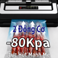 Máy Hút Chân Không KAW K34 Chính Hãng - Không Kén Túi, Lực Hút Khỏe, Hút Khô Ướt Đa Năng