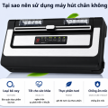 Máy Hút Chân Không KAW K34 Chính Hãng - Không Kén Túi, Lực Hút Khỏe, Hút Khô Ướt Đa Năng