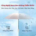 Ô 24 Nan Gấp Gọn Màu Xanh Than Cao Cấp - Ô Khung Thép Siêu Chắc Chắn, Giá Tốt, Tự Động 