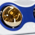 Đèn Sưởi Nhà Tắm 2 Bóng Ánh Sáng Vàng 275W Chính Hãng, Ấm Tức Thì, An Toàn