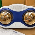 Đèn Sưởi Nhà Tắm 2 Bóng Ánh Sáng Vàng 275W Chính Hãng, Ấm Tức Thì, An Toàn