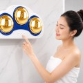 Đèn Sưởi Nhà Tắm 3 Bóng Màu Vàng Bảo Vệ Mắt, Giá Tốt, Tiết Kiệm Điện