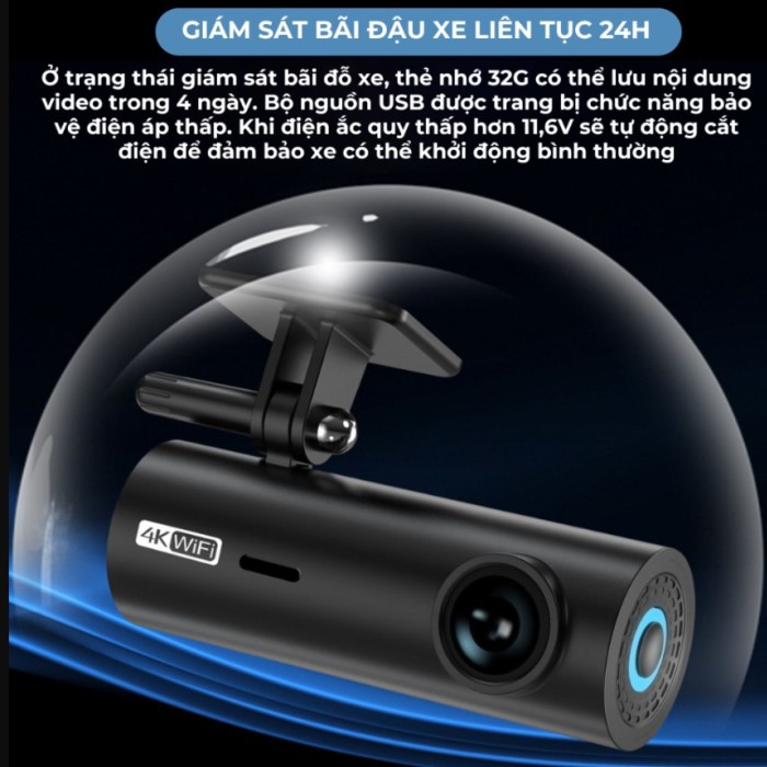 Camera Hành Trình KAW UltraHD 4K - Chính Hãng, Giá Tốt Nhất, Góc Rộng Cực Nét