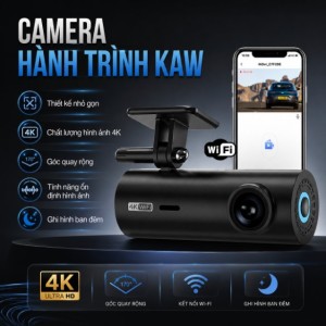 Camera Hành Trình KAW UltraHD 4K - Chính Hãng, Giá Tốt Nhất, Góc Rộng Cực Nét