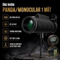 Ống nhòm Panda/Monocular 1 mắt Chống Va Đập, Có La Bàn Cho Điện Thoại, Tầm Nhìn Xa 