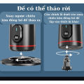 Gimbal AI Q02 Xoay 360 Độ - Theo Dõi Khuôn Mặt Thông Minh, Nhỏ Gọn, Không Đèn