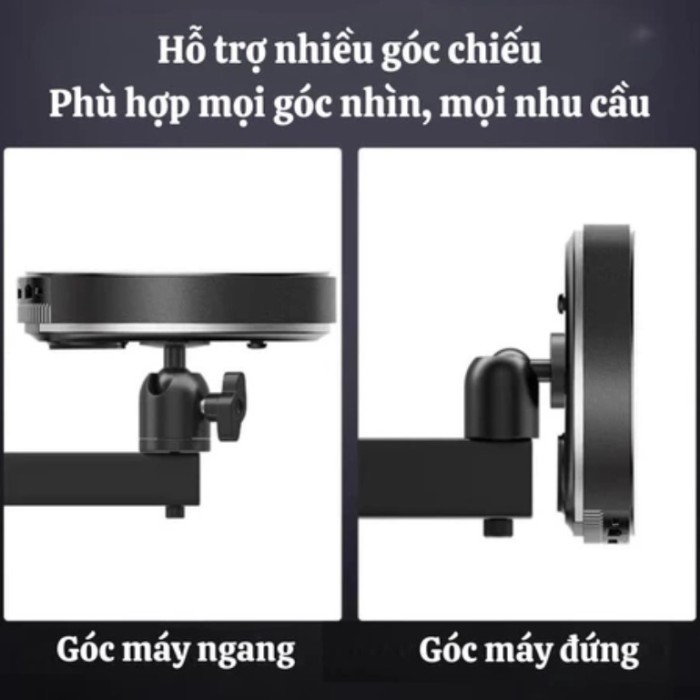 Giá Đỡ Máy Chiếu Treo Tường 20cm Xoay 360 Độ Cao Cấp, Chịu Lực Tốt, Giá Tốt