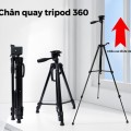 Chân Quay Tripod 360 Độ 1m6 Màu Đen Chắc Chắn, Giá Tốt, Xoay Đa Góc 