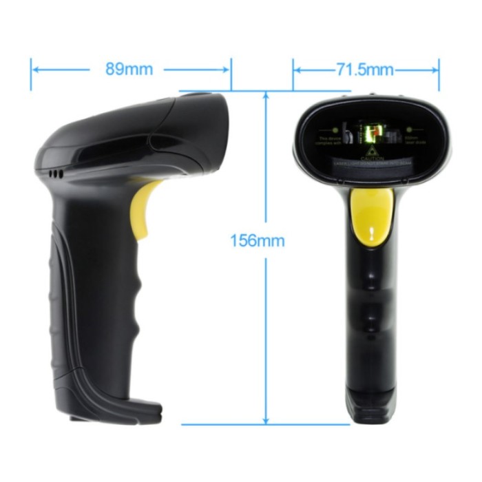 Máy Quét Mã Vạch 1D KAW 136A Chính Hãng – Kết Nối USB Tiện Lợi, Đọc Mã Nhạy, Giá Tốt 