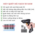 Máy Quét Mã Vạch 1D KAW 136A Chính Hãng – Kết Nối USB Tiện Lợi, Đọc Mã Nhạy, Giá Tốt 