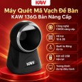 Máy Quét Mã Vạch Để Bàn KAW 136G Bản Nâng Cấp - Quét 1D/2D Chính Hãng, Công Nghệ CMOS, Giá Tốt
