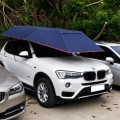 Mái Che Nắng Ô Tô Gấp Gọn 4.8m Màu Xanh Than Chống Nóng, Bảo Vệ Nội Thất, Gấp Gọn Nhanh