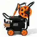 Máy Rửa Xe Cao Áp 2800W có bánh xe nhỏ gọn, giá tốt, chính hãng
